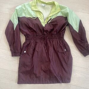 Frank & Oak Nylon dress